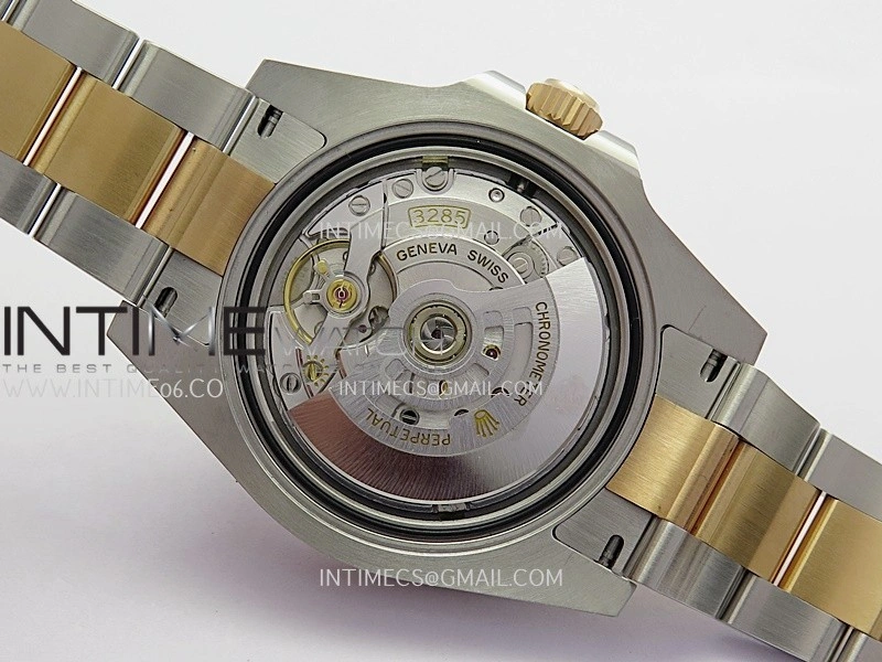 GMT Master II 126711 CHNR 904L SS RG VF 1:1 Best Edition Black Dial On SS RG Bracelet DD3285 CHS