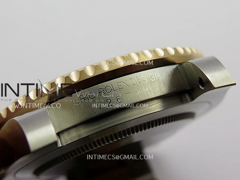 GMT Master II 126711 CHNR 904L SS RG VF 1:1 Best Edition Black Dial On SS RG Bracelet DD3285 CHS