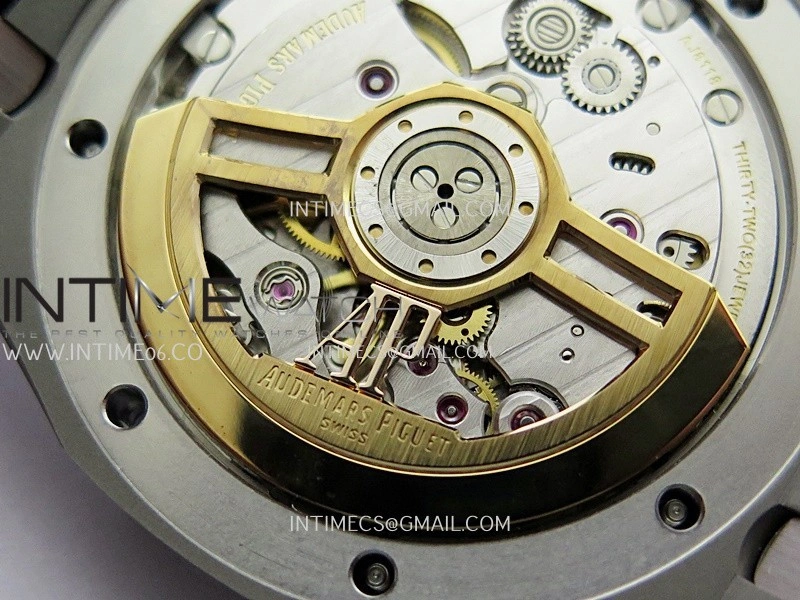 Royal Oak 41mm 15510 SS DDF 1:1 Best Edition Gray Dial On Black Rubber Strap Super Clone DD4302