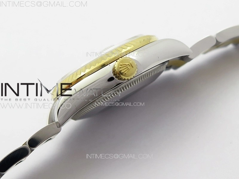 DateJust 31mm 178271 SS YG APSF Best Edition White Dial Roman Markers on Oyster Bracelet A2824