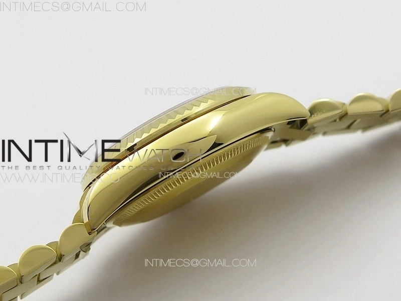 DateJust 31mm 178271 YG APSF Best Edition YG Dial Crystal Markers on President Bracelet A2824