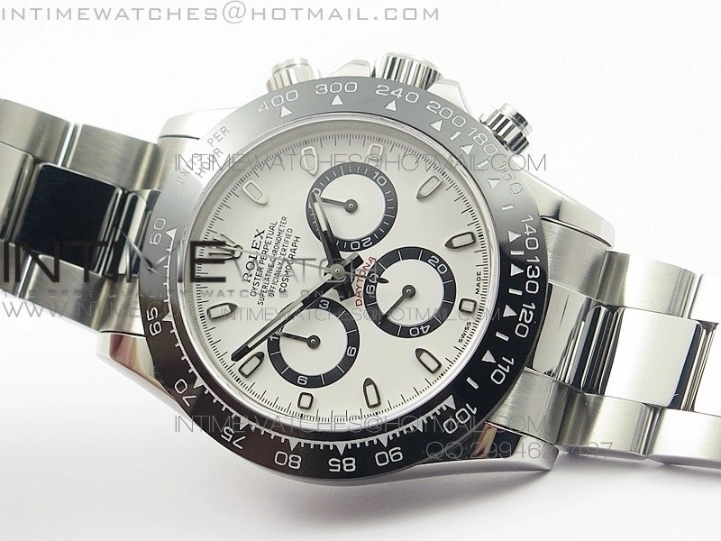 Daytona 2016 116500 V2 BP 1:1 Best Edition Ceramic Bezel White Dial on SS Bracelet A7750