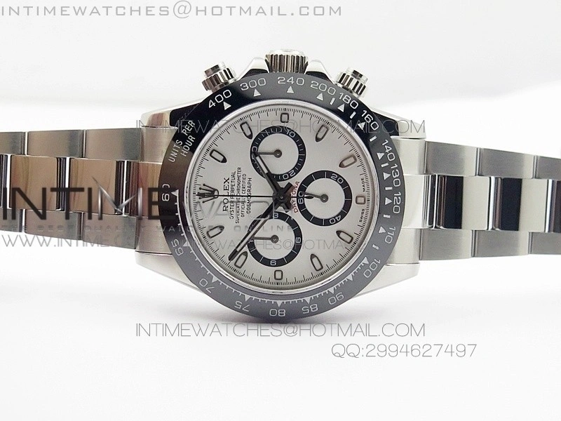 Daytona 2016 116500 V2 BP 1:1 Best Edition Ceramic Bezel White Dial on SS Bracelet A7750