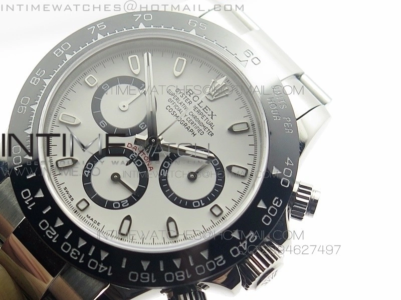Daytona 2016 116500 V2 BP 1:1 Best Edition Ceramic Bezel White Dial on SS Bracelet A7750