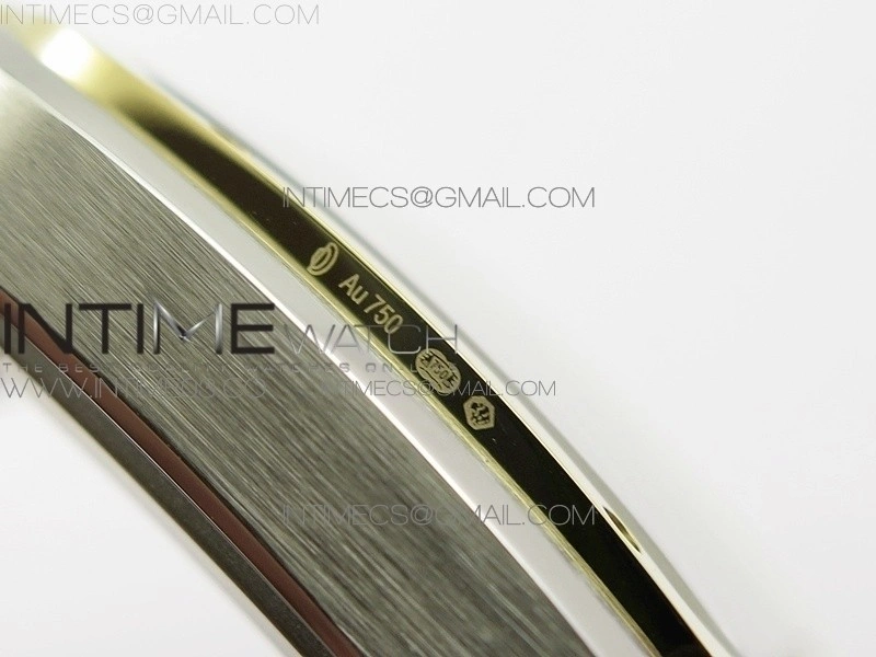 Santos de Cartier Large 2018 KOR 1:1 Best Edition YG Bezel White Dial on Brown Leather Strap MIYOTA 9015