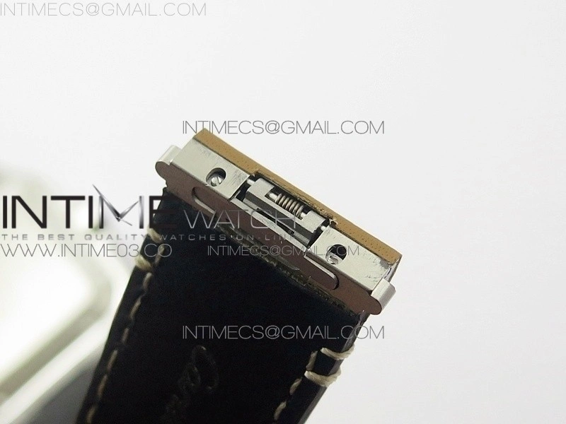 Santos de Cartier Large 2018 KOR 1:1 Best Edition YG Bezel White Dial on Brown Leather Strap MIYOTA 9015