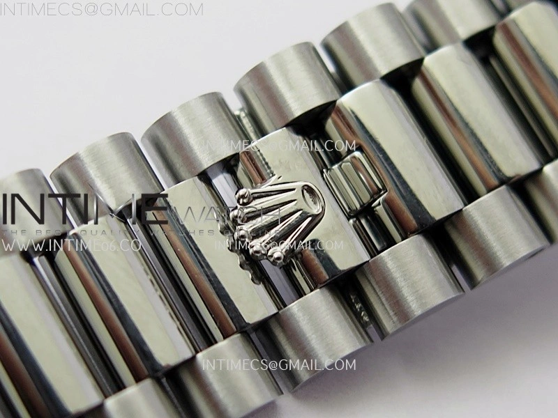 Day Date 228239 40mm SS Noob 1:1 Best Edition Gray Stick Dial On President Bracelet A2836