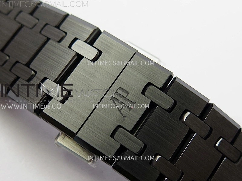 Royal Oak Chrono 26240 Black Ceramic APSF 1:1 Best Edition on Ceramic Bracelet SA4401 Super Clone