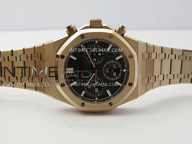 Royal Oak Chrono 26240OR RG V2 APSF 1:1 Best Edition Green Dial on RG Bracelet SA4401 Super Clone