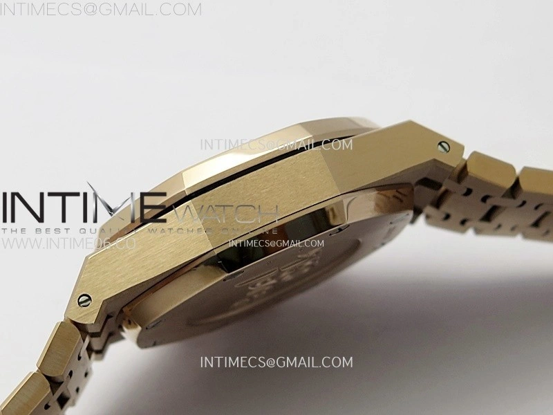 Royal Oak Chrono 26331ST RG IPF 1:1 Best Edition Blue Dial rose gold subdial on SS Bracelet A7750