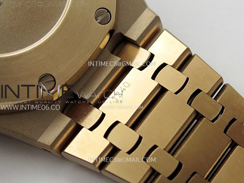 Royal Oak Chrono 26331ST RG IPF 1:1 Best Edition Blue Dial rose gold subdial on SS Bracelet A7750