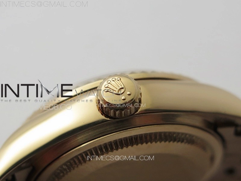 Datejust 28mm 279179 RG APSF Best Edition Blue Dial Roman Markers on SS Jubilee Bracelet NH05