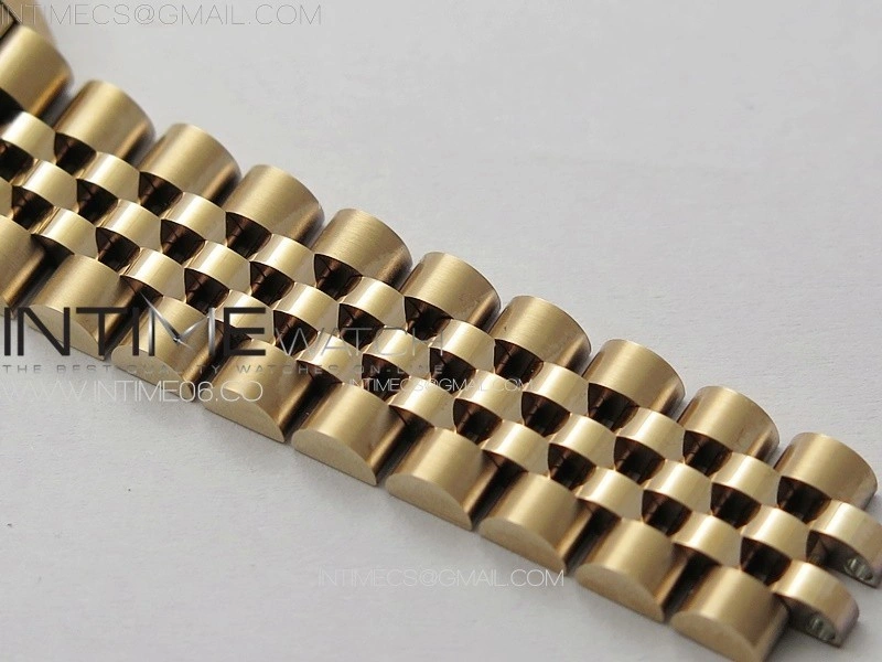 Datejust 28mm 279179 RG APSF Best Edition Blue Dial Roman Markers on SS Jubilee Bracelet NH05