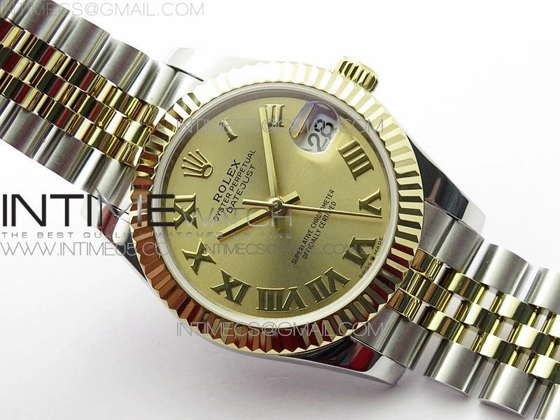 Datejust 31mm 278273 SS YG BP Best Edition YG Roman Markers Dial on SS YG Jubilee Bracelet