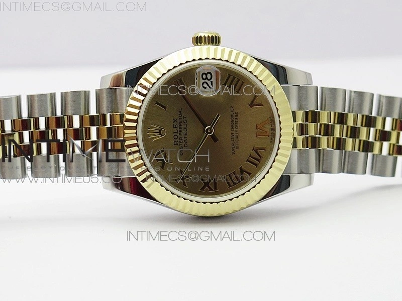 Datejust 31mm 278273 SS YG BP Best Edition YG Roman Markers Dial on SS YG Jubilee Bracelet