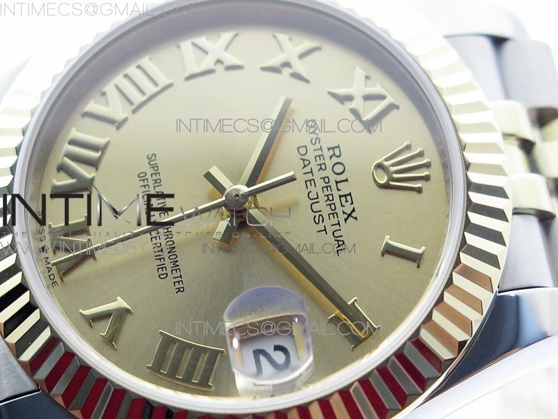 Datejust 31mm 278273 SS YG BP Best Edition YG Roman Markers Dial on SS YG Jubilee Bracelet