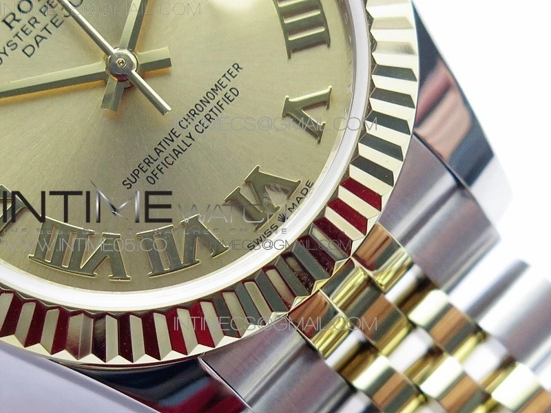 Datejust 31mm 278273 SS YG BP Best Edition YG Roman Markers Dial on SS YG Jubilee Bracelet