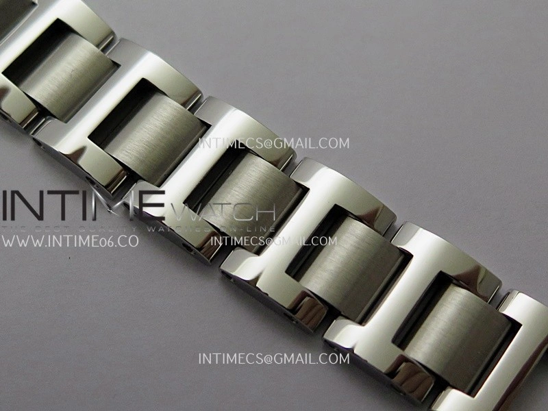 Ballon Bleu 33mm SS AF 1:1 Best Edition White Textured Dial On SS Bracelet Super Clone A1853