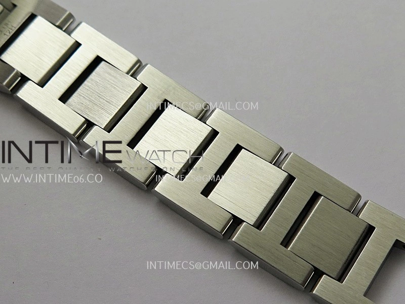 Ballon Bleu 33mm SS AF 1:1 Best Edition White Textured Dial On SS Bracelet Super Clone A1853
