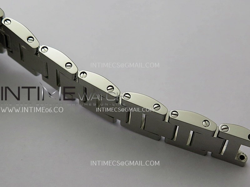 Ballon Bleu 33mm SS AF 1:1 Best Edition White Textured Dial On SS Bracelet Super Clone A1853