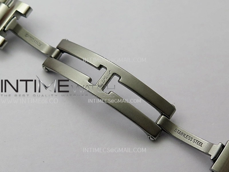 Ballon Bleu 33mm SS AF 1:1 Best Edition White Textured Dial On SS Bracelet Super Clone A1853