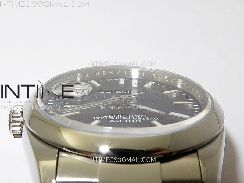 DateJust 36 SS 126200 904L Steel VSF 1:1 Best Edition Blue Dial on Oyster Bracelet VS3235