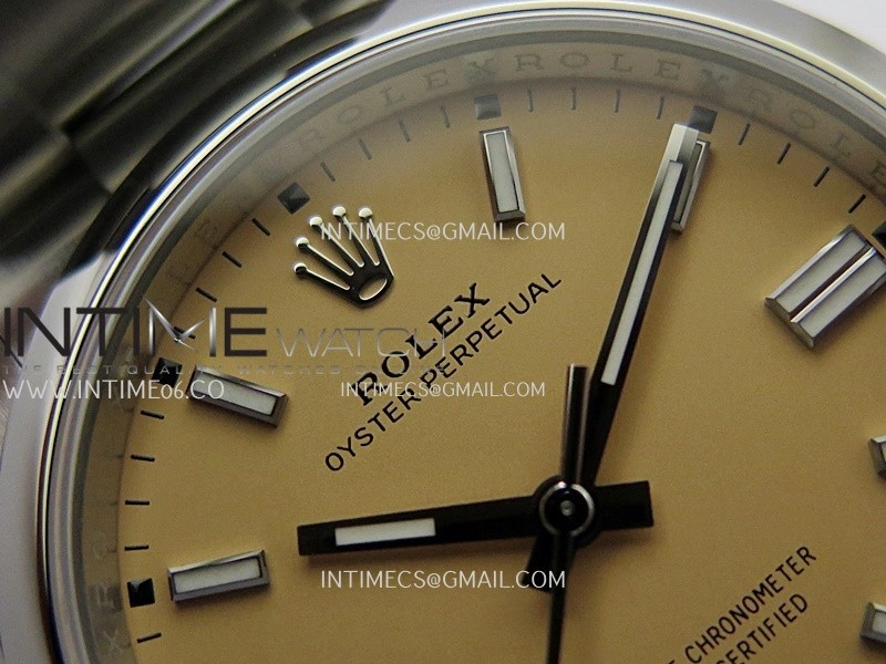 Oyster Perpetual 36mm 126000 904L VSF 1:1 Best Edition 2025 Ivory Dial on 904L SS Bracelet VS3230