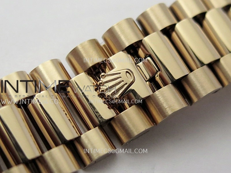 Day Date 128235 36mm RG KF 1:1 Best Edition RG Dial T Diamond Marker On President Bracelet A2836