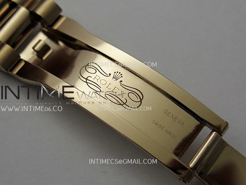 Day Date 128235 36mm RG KF 1:1 Best Edition RG Dial T Diamond Marker On President Bracelet A2836