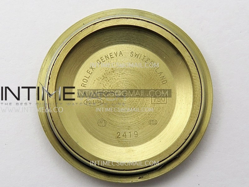 Day Date 128238 36mm YG KF 1:1 Best Edition Gold Dial Diamond Marker On President Bracelet A2836