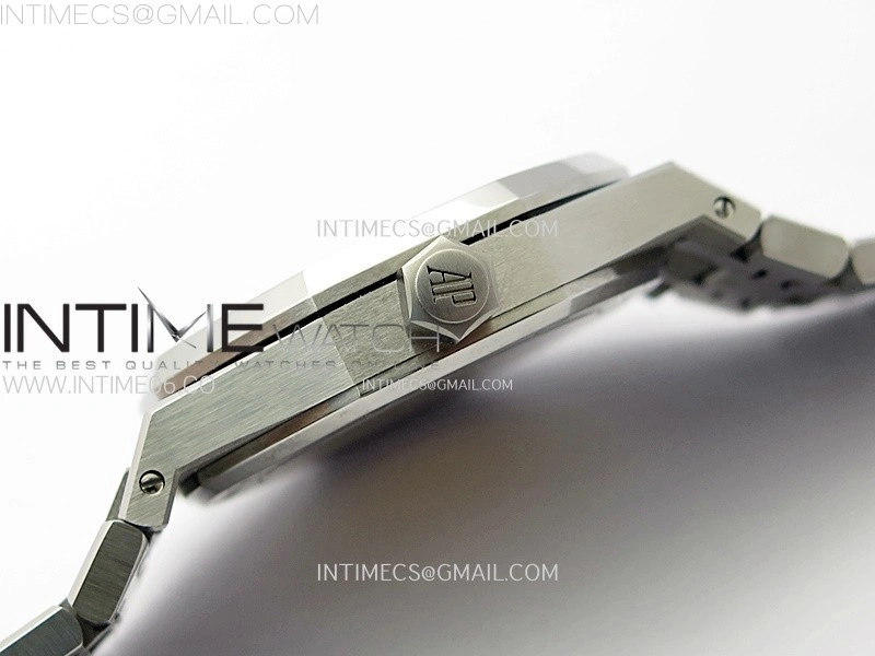 Royal Oak 37mm 15450 SS IPF 1:1 Best Edition Silver Dial on SS Bracelet SA3120 Super Clone