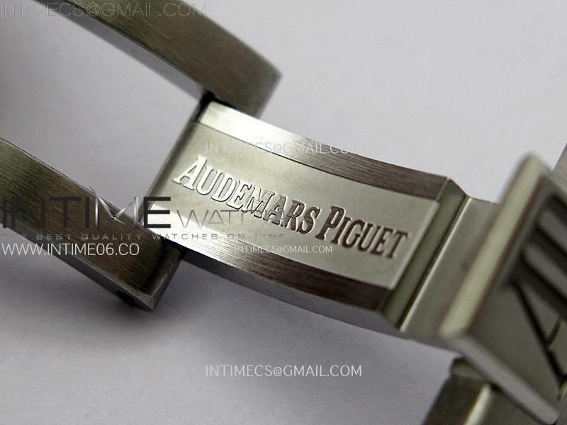 Royal Oak 37mm 15450 SS IPF 1:1 Best Edition Silver Dial on SS Bracelet SA3120 Super Clone