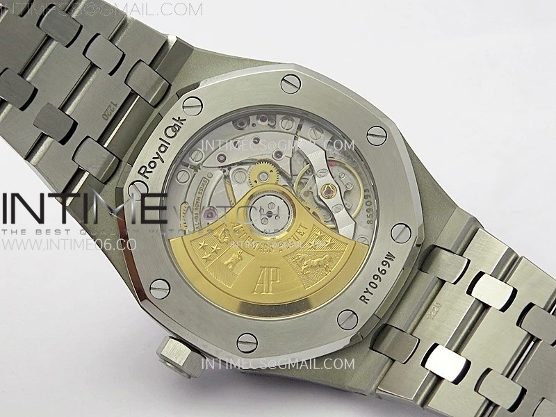 Royal Oak 37mm 15450 SS IPF 1:1 Best Edition Silver Dial on SS Bracelet SA3120 Super Clone