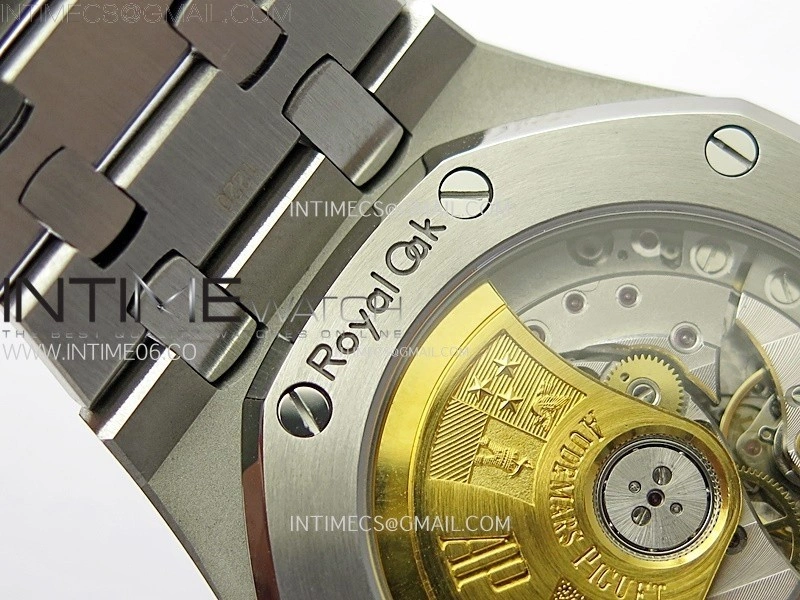 Royal Oak 37mm 15450 SS IPF 1:1 Best Edition Silver Dial on SS Bracelet SA3120 Super Clone