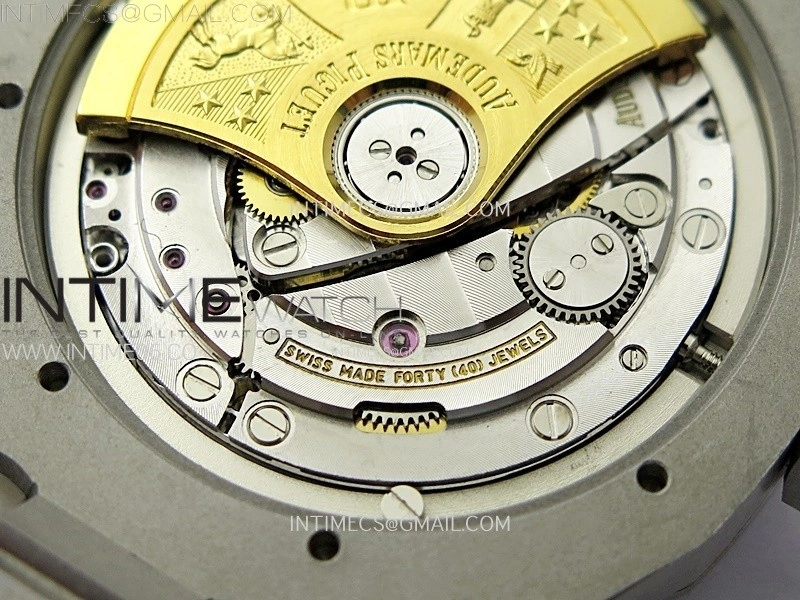 Royal Oak 37mm 15450 SS IPF 1:1 Best Edition Silver Dial on SS Bracelet SA3120 Super Clone