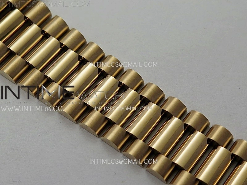 Day Date 228345 40mm RG Noob 1:1 Best Dark Sunburst Black Roman Dial on President Bracelet A2836