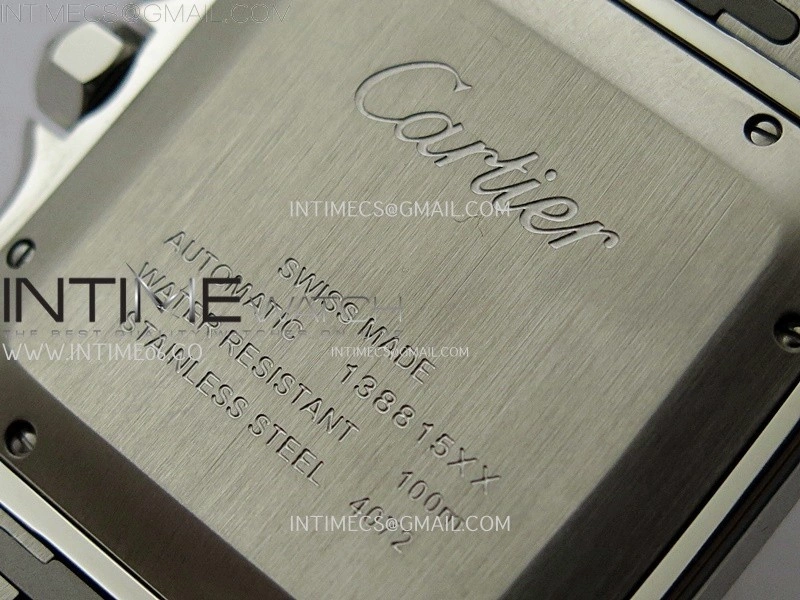 Santos de Cartier 40mm SS YG BVF 1:1 Best Edition Gray Dial on SS YG SmartLinks Bracelet MIYOTA 9015
