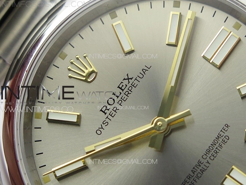 Oyster Perpetual 41mm 124300 904L Steel GMF 1:1 Best Edition Silver Dial on SS Bracelet VR3230 V2