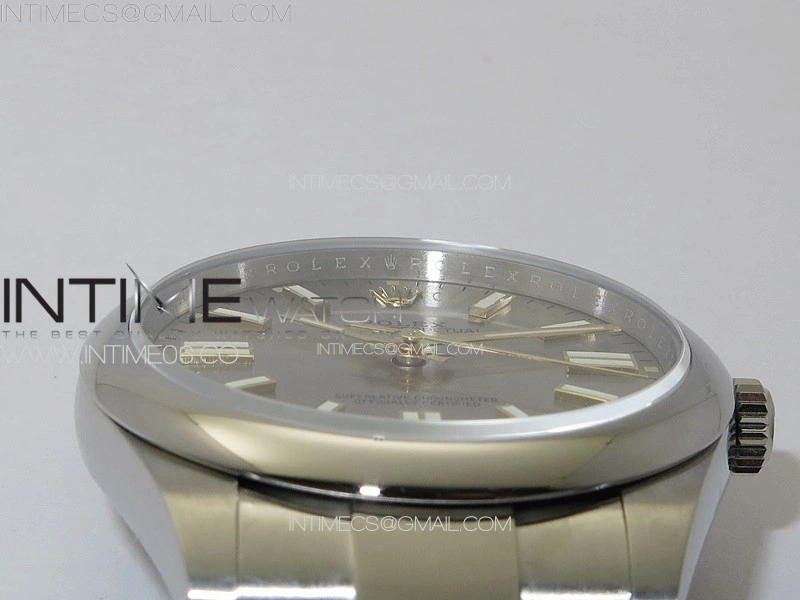 Oyster Perpetual 41mm 124300 904L Steel GMF 1:1 Best Edition Silver Dial on SS Bracelet VR3230 V2