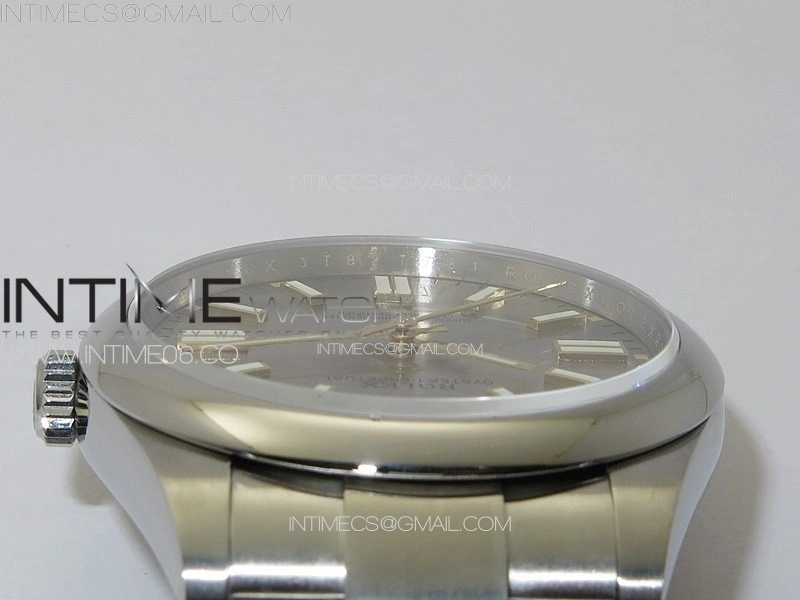 Oyster Perpetual 41mm 124300 904L Steel GMF 1:1 Best Edition Silver Dial on SS Bracelet VR3230 V2