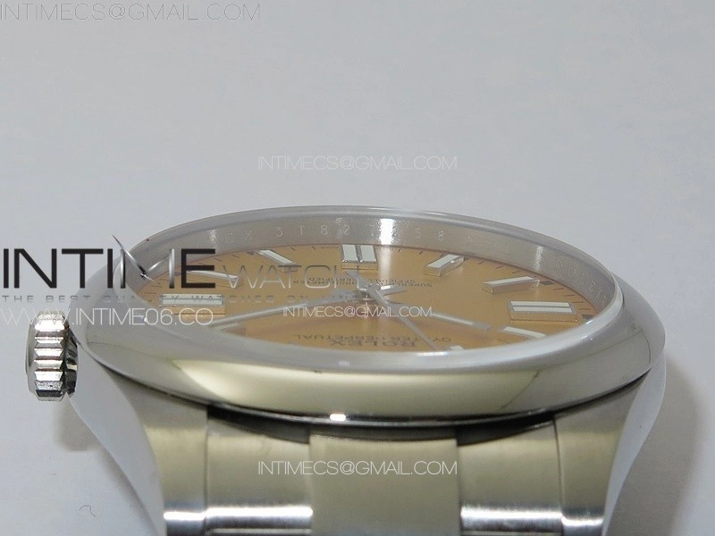 Oyster Perpetual 41mm 124300 904L Steel GMF 1:1 Best Edition Yellow Dial on SS Bracelet VR3230 V2