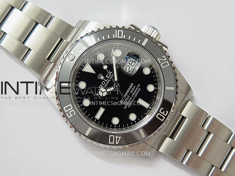 Submariner 41mm 126610 LN 904L SS VF 1:1 Best Edition Black Dial On 904L SS Bracelet DD3235