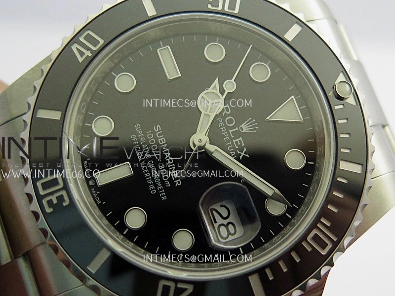 Submariner 41mm 126610 LN 904L SS VF 1:1 Best Edition Black Dial On 904L SS Bracelet DD3235