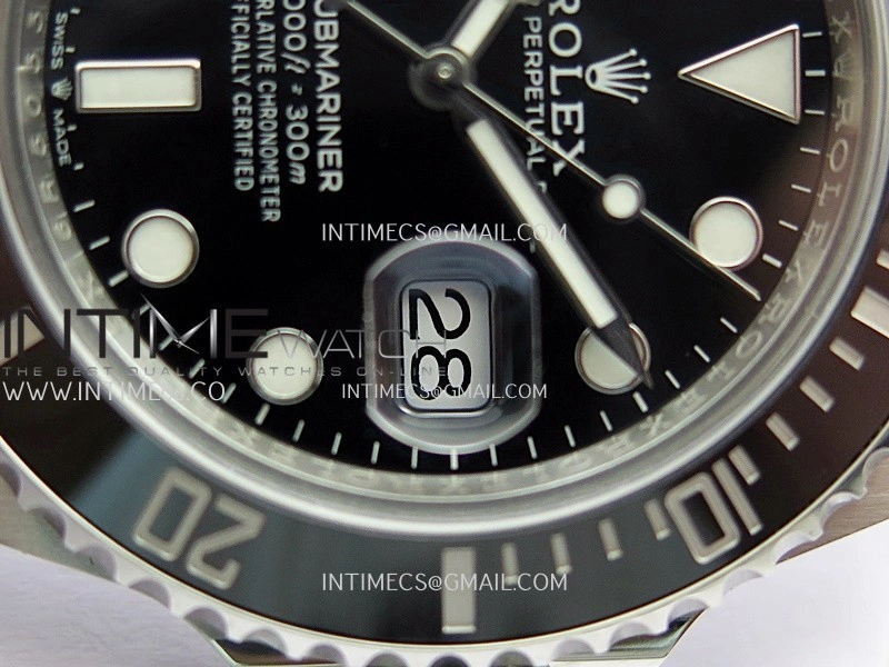 Submariner 41mm 126610 LN 904L SS VF 1:1 Best Edition Black Dial On 904L SS Bracelet DD3235