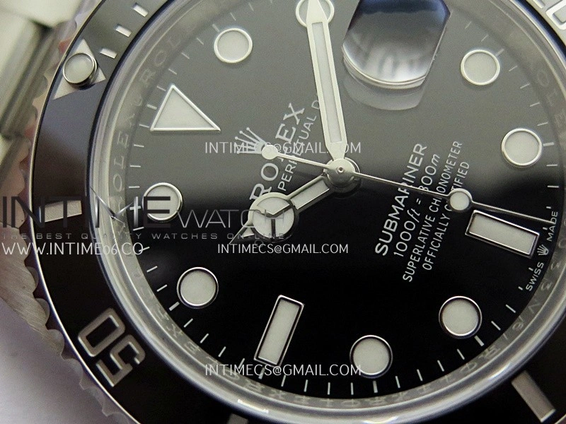 Submariner 41mm 126610 LN 904L SS VF 1:1 Best Edition Black Dial On 904L SS Bracelet DD3235