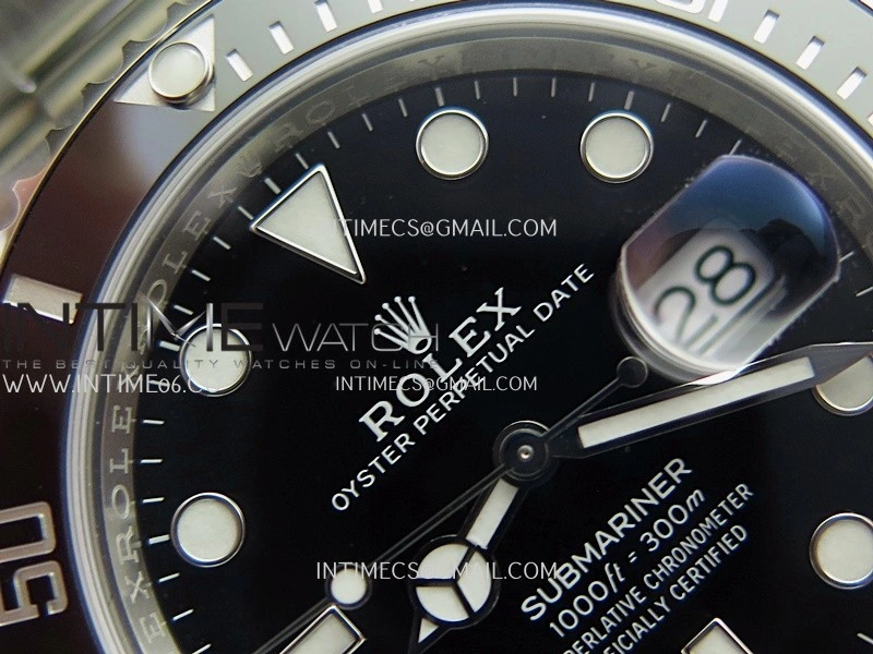 Submariner 41mm 126610 LN 904L SS VF 1:1 Best Edition Black Dial On 904L SS Bracelet DD3235