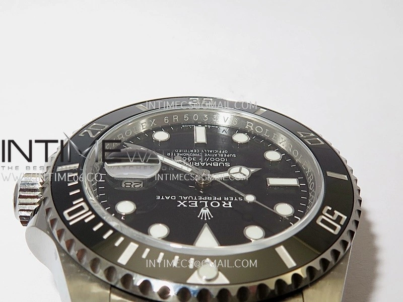 Submariner 41mm 126610 LN 904L SS VF 1:1 Best Edition Black Dial On 904L SS Bracelet DD3235