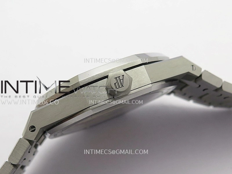 Royal Oak 41mm 15510 SS DDF 1:1 Best Edition Silver Dial On SS Bracelet DD4302 Super Clone