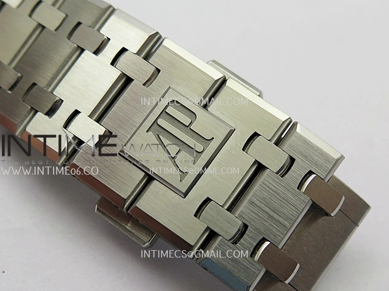 Royal Oak 41mm 15510 SS DDF 1:1 Best Edition Silver Dial On SS Bracelet DD4302 Super Clone