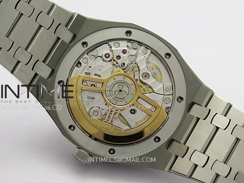 Royal Oak 41mm 15510 SS DDF 1:1 Best Edition Silver Dial On SS Bracelet DD4302 Super Clone